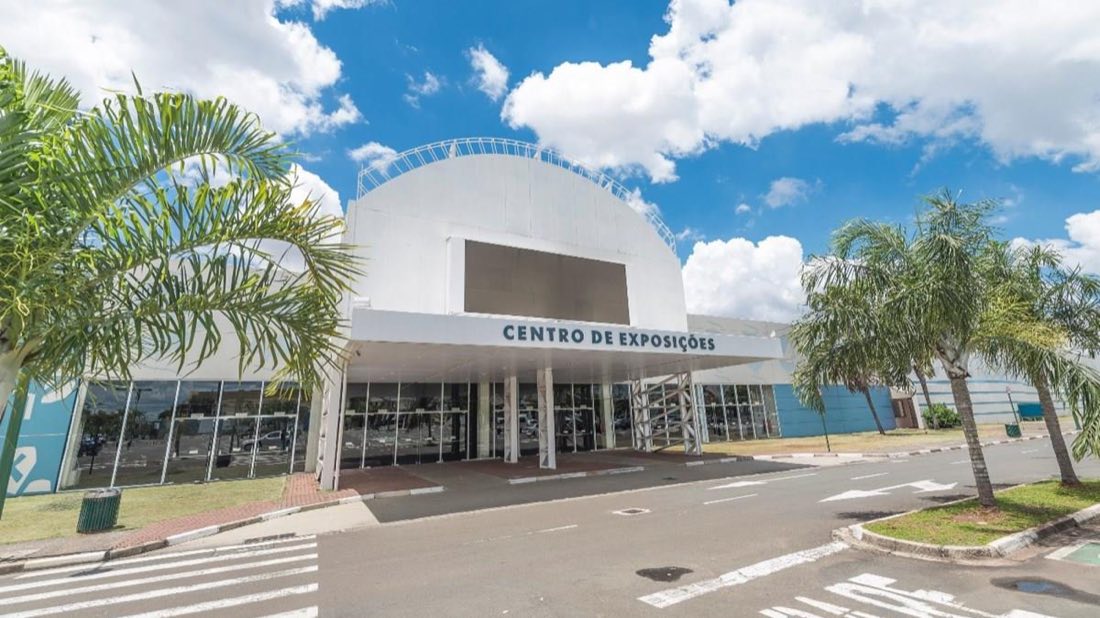 Fachada do Expo Dom Pedro, em Campinas, local da Imersão