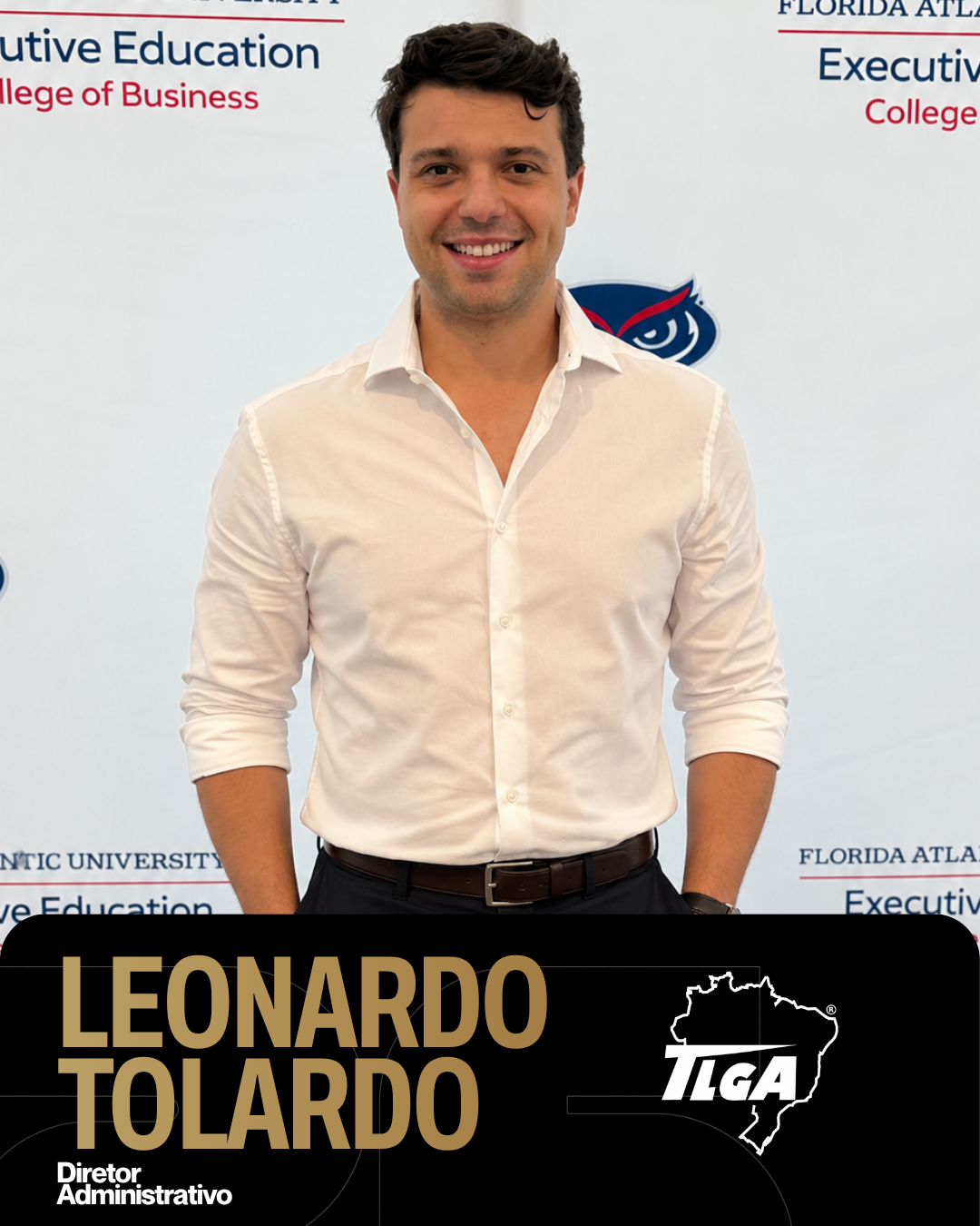 Leonardo Tolardo, diretor administrativo da TLGA, painelista confirmado da 4ª Imersão Transportadoras Lucrativas