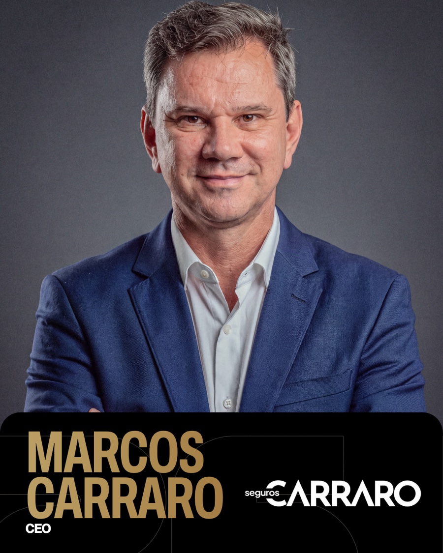Marcos Carraro, CEO da Seguros Carraro, painelista confirmado da 4ª Imersão Transportadoras Lucrativas