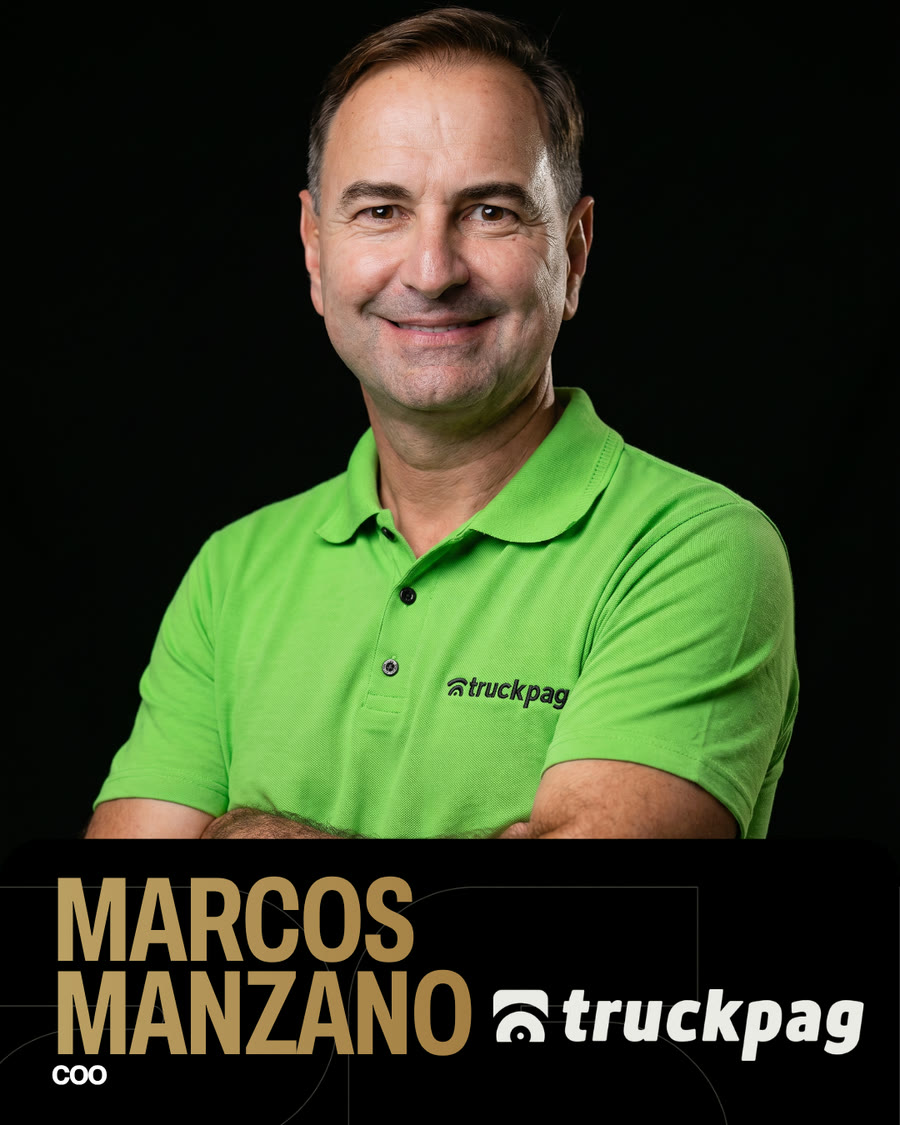 Marcos Manzano, COO da Truckpag, painelista confirmado da 4ª Imersão Transportadoras Lucrativas