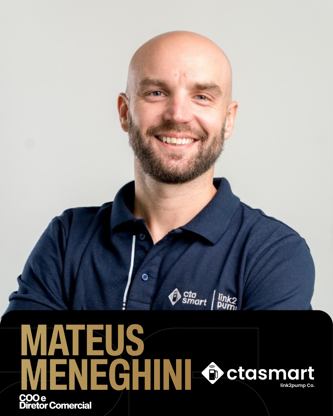 Mateus Meneghini, COO e diretor comercial da CTA Smart, painelista confirmado da 4ª Imersão Transportadoras Lucrativas