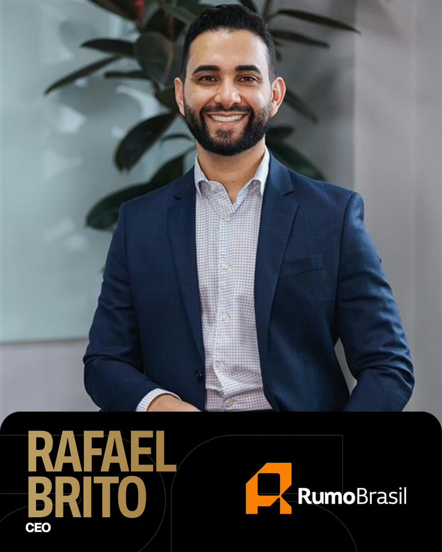 Rafael Brito, CEO da Rumo Brasil, painelista confirmado da 4ª Imersão Transportadoras Lucrativas
